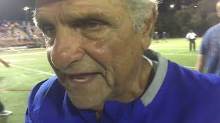 Frank Monica after jamboree win over Country Day