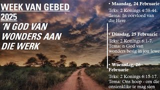 NG Gemeente Klipkerk Week van Gebed 4 - 26 Februarie 2025