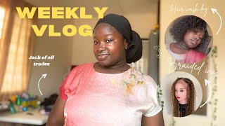 A SIMPLE VLOG//LIVING ALONE DIARIES || CALL ME HAJIA MUMUNI 😂😂