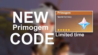 NEW Free Primogem Promo Code! Limited Time Genshin impact