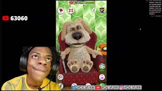Ishowspeed plays talking Ben for the first time in "FINALLY WEEKEND-FUN" stream