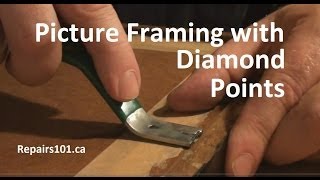 Picture Framing with Diamond Points