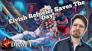 Elvish Refueler Saves The Day! | Aetherdrift Draft | Silver | MTG Arena