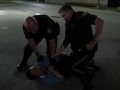 ontario provincial police opp officers taser a male person during arrest