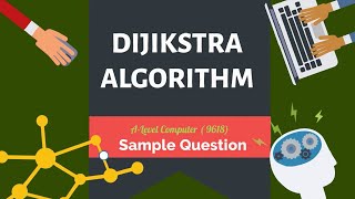 Dijkstra Algorithm Example-Artificial Intelligence--A2-Level Computer Science ( 9618/9608)