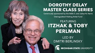 Itzhak and Toby Perlman on The Perlman Music Program