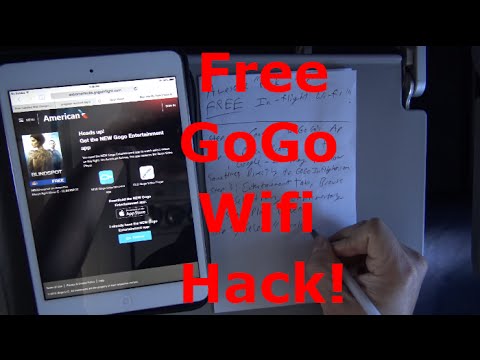 How To: Hack American Airlines Wifi For Free GoGo WiFi Hack How To: Hack American Airlines Wifi For Free GoGo WiFi Hack