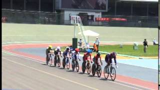 全国高校総体自転車競技_女子ケイリン決勝