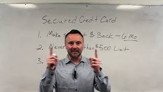 3 Credit Tips For Secured Credit Cards