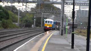 BR Class 86, 86259 Les Ross, 1Z86 passing through Rugeley Trent Valley (23rd October 2013)