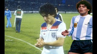19 YEAR OLD DIEGO MARADONA - UNBELIEVABLE PERFORMANCE VS ENGLAND !!!