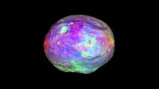 Asteroid Vesta's Coat of Many Colors