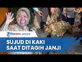 Tak Bisa Penuhi Janji saat Ditagih soal Hibah Lahan, Mensos Risma Nekat Sujud di Kaki Guru Tunanetra