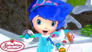 Strawberry Shortcake 🍓 Blueberry goes Ice Skating! 🍓 Berry Bitty Adventures 🍓 Cartoons for Kids