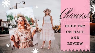 Huge CHICWISH try on haul and review