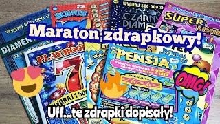 Zdrapki Lotto #835 Maraton zdrapkowy 🤑 Playbook 😍 Znowu ta końcówka! 😱😍