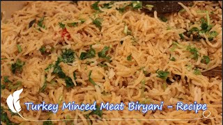 How to Make Turkey Biryani | Keema/Minced Meat | Vaan Kozhi | Recipe in Tamil | #GowriandGowri