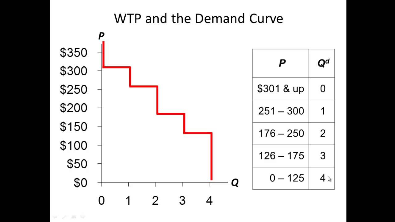 Micro Chapter 7 Willingness To Pay (WTP) - YouTube