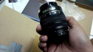 Pentax K-x Unboxing