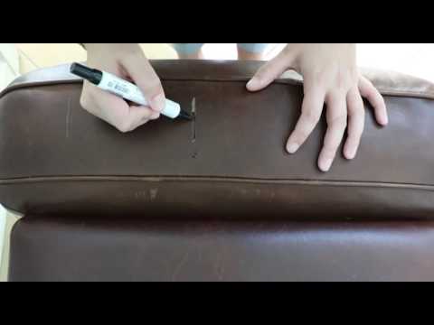 How To Restore Leather Furniture Video - YouTube