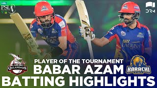 Babar Azam Batting Highlights | Lahore vs Karachi | Final Match | HBL PSL 2020 | MB2E