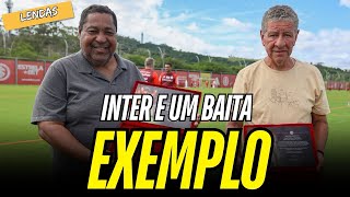 Inter: a homenagem a duas lendas do vestiário