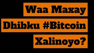 Waa Maxay Dhibku #Bitcoin Xalinoyo?