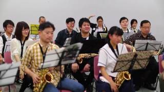 サックス八重奏∞メビウス「メビウスサクソフォンアンサンブル アンサンブルクリニック2016」sax octet