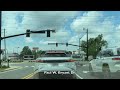 tuscaloosa alabama 4k downtown drive