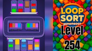 Loop Sort Level 254 Walkthrough Solution