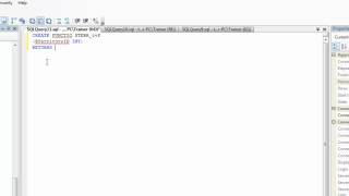 SQL 2008: User defined Functions (Part 3/3)