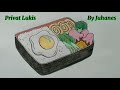 Menggambar Bento / How to draw Bento for the beginning 1152 (Privat Lukis)