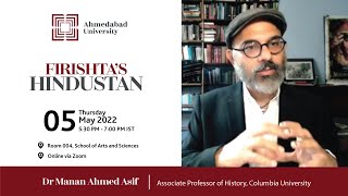 Manan Ahmed Asif - Seminar and Lecture Series at the School of Arts and Sciences
