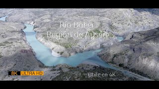 Río Baker, Región de Aysen, Chile en 4K