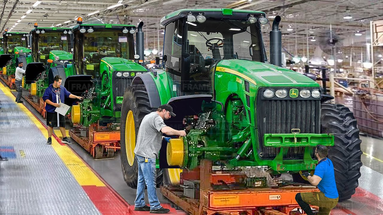 Inside Billion John Deere Factories Producing Massive Tractors Youtube