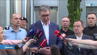 Vučić: Žandarm Miloš Jevremović biće odlikovan čim izađe iz bolnice; Bez milosti prema terorizmu