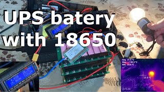 Converting the UPS battery from lead acid to Li-ion Part 2