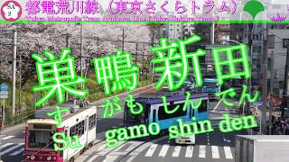 【合作単品】重音テトが「SAKURAスキップ」で 都電荒川線の駅名を歌います。