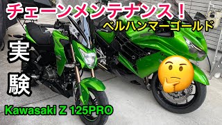 【バイク時々メンテ】#14 チェーンメンテナンス！ベルハンマーゴールドを試す！