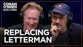 How Robert Smigel & Conan Approached Replacing Letterman | Conan O'Brien Needs A Friend