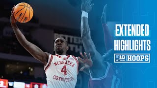 Murray State vs. Nebraska | Extended Highlights | Big Ten Men's Basketball | 12/22/2024