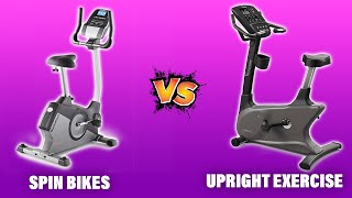 Spin Bikes vs Upright Exercise Bikes: What Are The Differences? (A Detailed Comparison)