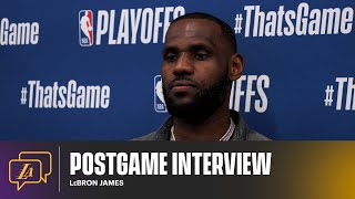 Lakers Postgame: LeBron James (6/3/21)