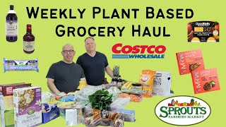Plant Based Grocery Haul - What are we buying at Costco and Sprouts? All Vegan Grocery Haul