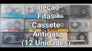 Fitas K7 (Cassete) Antigas - 12 Unidades