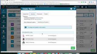 PowerTeacher Pro: Creating Assignments