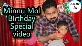 Minnu mol Birthday special video | cvsa art \u0026 vlog