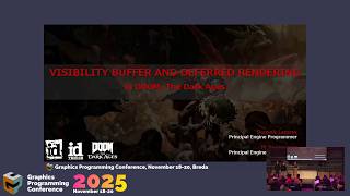 Visibility Buffer and Deferred Rendering in DOOM: The Dark Ages