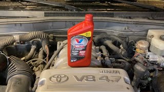 Add Transmission Fluid to 2004 4Runner 4.7 V8 sealed system