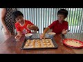 【ほろほろサクサク】ハワイで大好きなスイーツ、スノーボールクッキーをお家で作ってみよう！how to make snow ball cookies 035